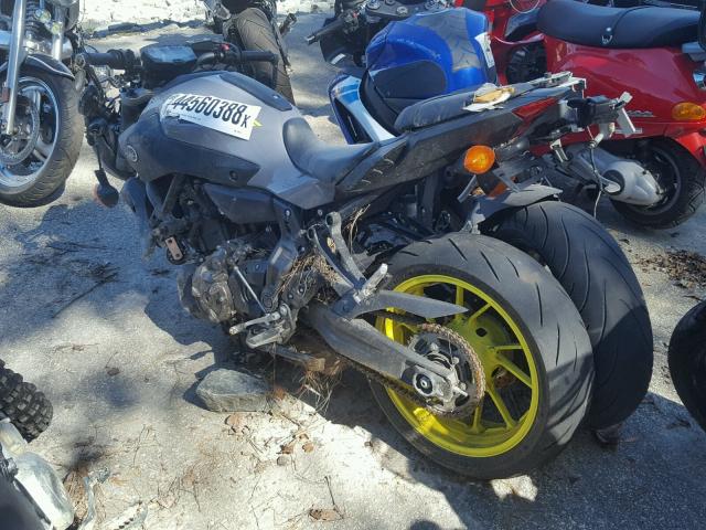 JYARM06E2GA009717 - 2016 YAMAHA FZ07 GRAY photo 3