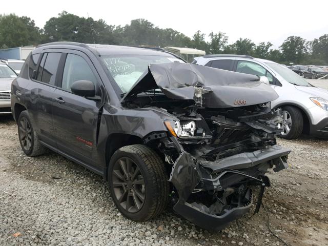 1C4NJCBB6HD101776 - 2017 JEEP COMPASS SP 灰色 照片 1