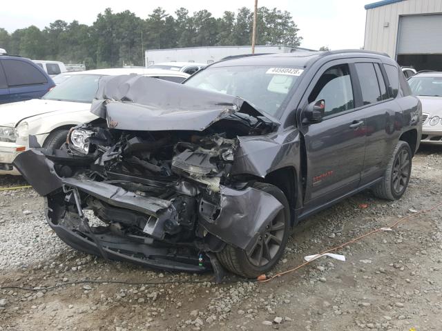 1C4NJCBB6HD101776 - 2017 JEEP COMPASS SP 灰色 照片 2