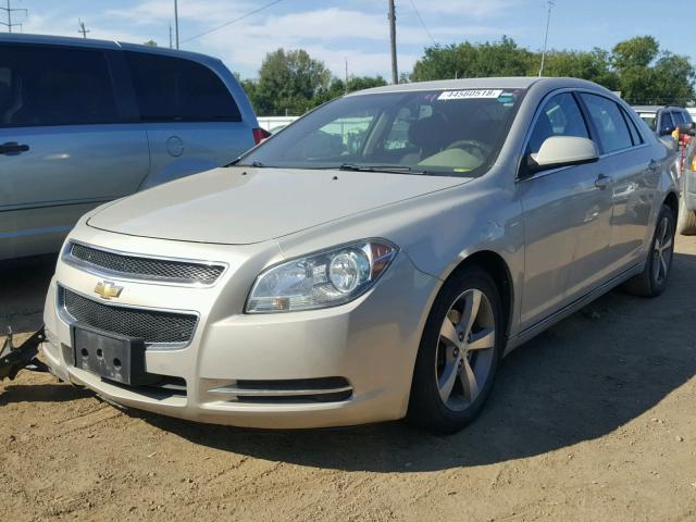 1G1ZC5E16BF191039 - 2011 CHEVROLET MALIBU 1LT 棕色 照片 2