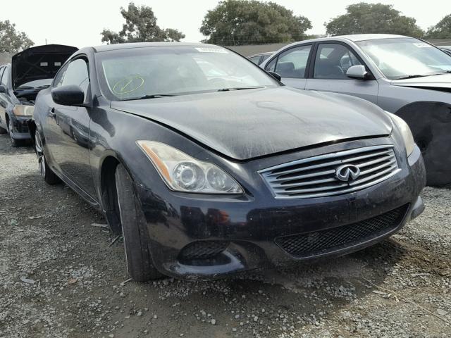 JNKCV64E68M116376 - 2008 INFINITI G37 BASE BLACK photo 1