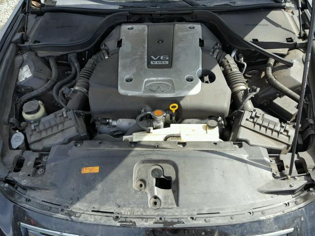 JNKCV64E68M116376 - 2008 INFINITI G37 BASE BLACK photo 7