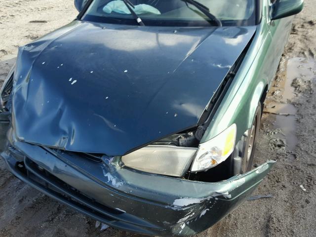 4T1BG22K6XU615049 - 1999 TOYOTA CAMRY CE GREEN photo 9