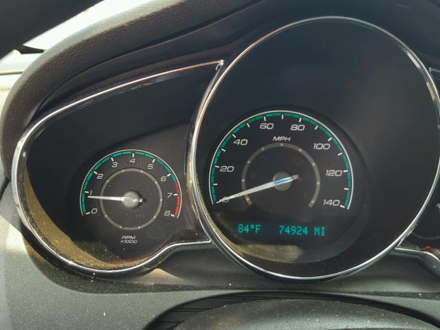 1G1ZC5E13BF364631 - 2011 CHEVROLET MALIBU 1LT 黑色 照片 8