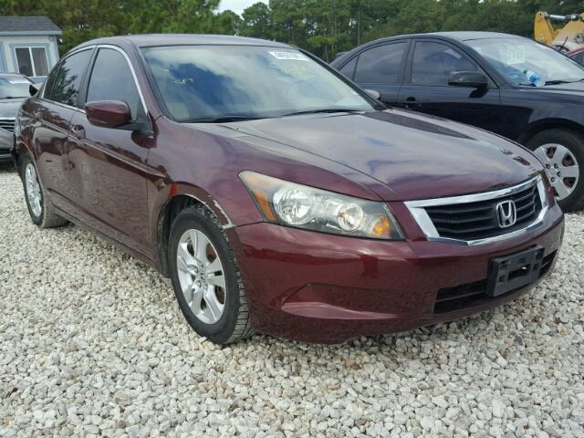 1HGCP2F49AA057230 - 2010 HONDA ACCORD LXP BURGUNDY photo 1