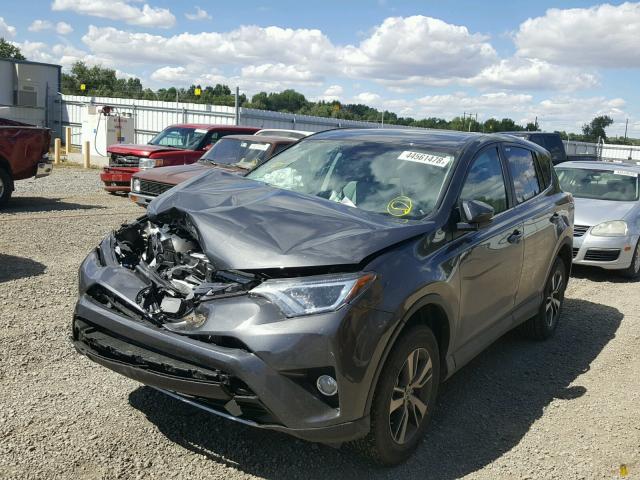 2T3RFREVXJW801806 - 2018 TOYOTA RAV4 ADVEN CHARCOAL photo 2