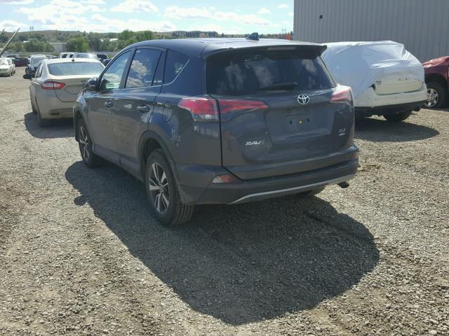 2T3RFREVXJW801806 - 2018 TOYOTA RAV4 ADVEN CHARCOAL photo 3