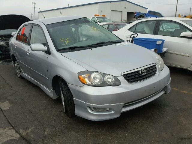 1NXBR32E17Z837458 - 2007 TOYOTA COROLLA SILVER photo 1