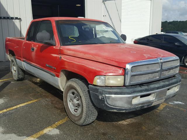 3B7HC12YX1G168342 - 2001 DODGE RAM 1500 RED photo 1