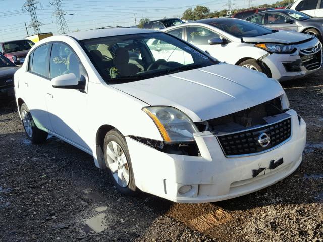 3N1AB61E99L657586 - 2009 NISSAN SENTRA 2.0 WHITE photo 1