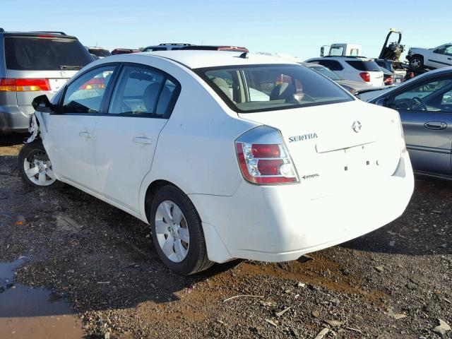 3N1AB61E99L657586 - 2009 NISSAN SENTRA 2.0 WHITE photo 3