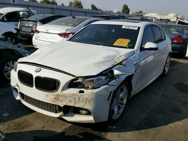 WBA5B1C56GG553506 - 2016 BMW 535 I WHITE photo 2