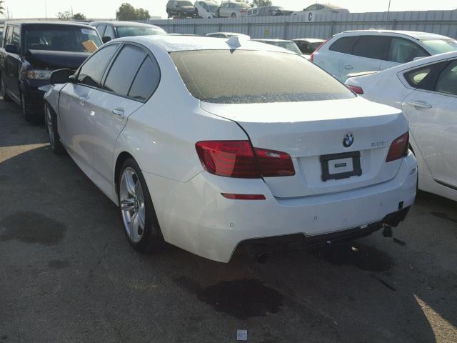 WBA5B1C56GG553506 - 2016 BMW 535 I WHITE photo 3