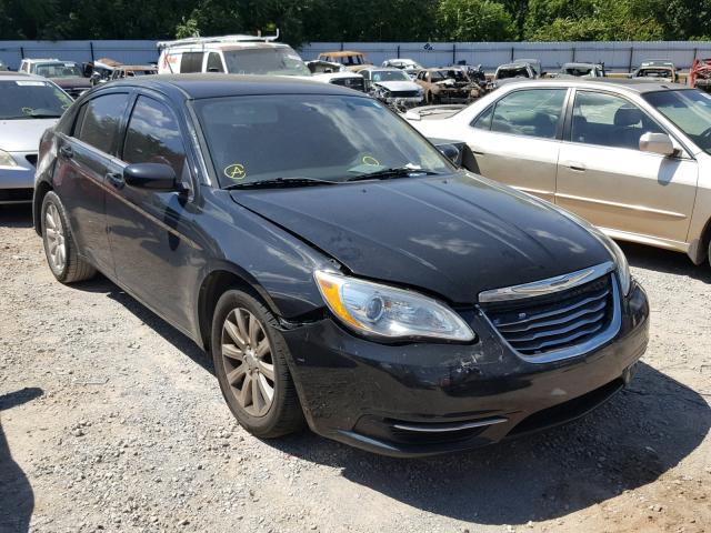 1C3CCBBG7CN139502 - 2012 CHRYSLER 200 TOURIN BLACK photo 1