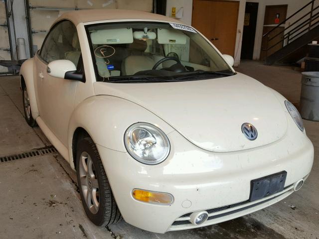 3VWCD31Y45M315439 - 2005 VOLKSWAGEN NEW BEETLE Bej foto 1
