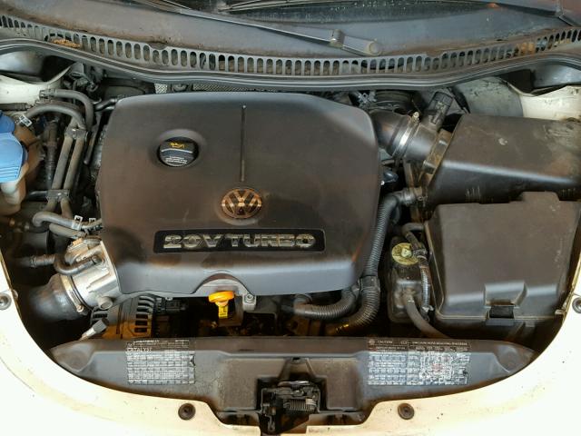 3VWCD31Y45M315439 - 2005 VOLKSWAGEN NEW BEETLE Bej foto 7