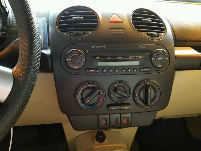 3VWCD31Y45M315439 - 2005 VOLKSWAGEN NEW BEETLE Bej foto 9