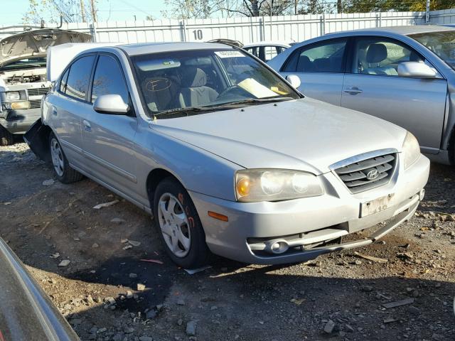 KMHDN46D26U249207 - 2006 HYUNDAI ELANTRA GL SILVER photo 1