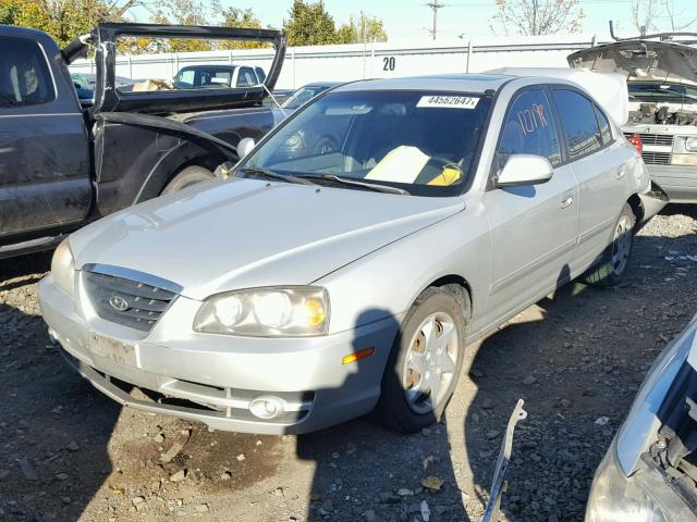 KMHDN46D26U249207 - 2006 HYUNDAI ELANTRA GL SILVER photo 2