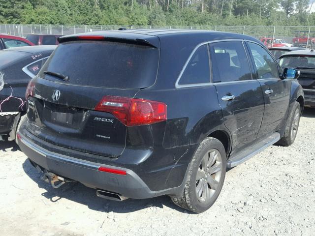 2HNYD2H78AH518398 - 2010 ACURA MDX ADVANC BLACK photo 4