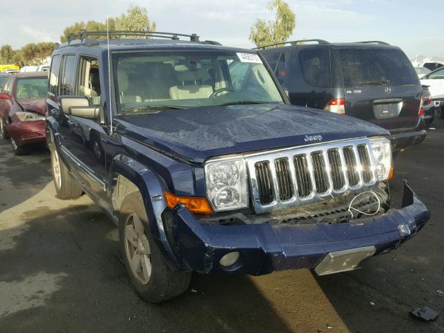 1J8HG58296C199230 - 2006 JEEP COMMANDER BLUE photo 1