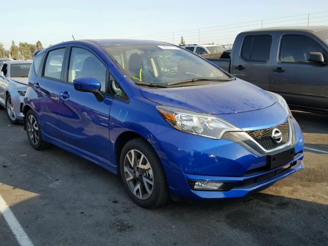 3N1CE2CP0HL377805 - 2017 NISSAN VERSA NOTE BLUE photo 1