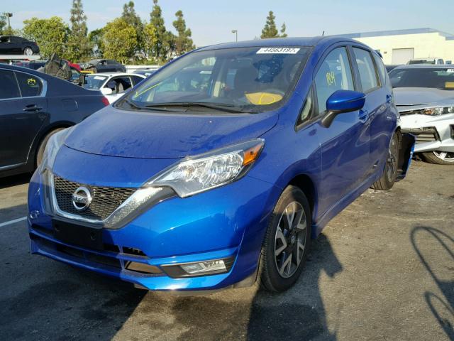 3N1CE2CP0HL377805 - 2017 NISSAN VERSA NOTE BLUE photo 2