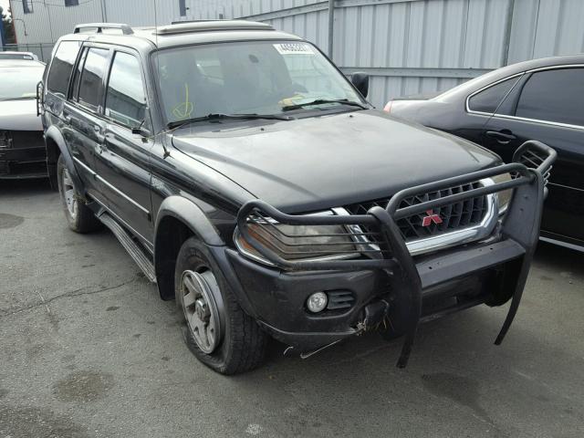 JA4MT31H01P035879 - 2001 MITSUBISHI MONTERO SP BLACK photo 1