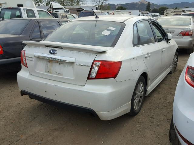 JF1GE6C63AH501282 - 2010 SUBARU IMPREZA 2. WHITE photo 4