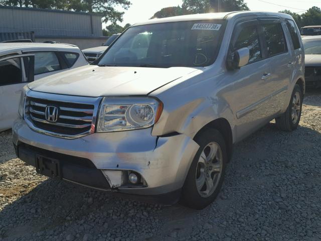 5FNYF3H78CB028672 - 2012 HONDA PILOT EXLN SILVER photo 2