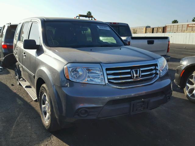 5FNYF3H23DB022669 - 2013 HONDA PILOT CHARCOAL photo 1