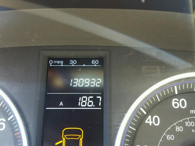 JHLRE48518C034462 - 2008 HONDA CR-V EX ნაცრისფერი ფოტო 8