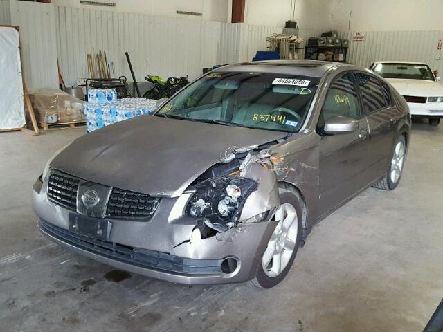 1N4BA41E15C837441 - 2005 NISSAN MAXIMA SE TAN photo 2