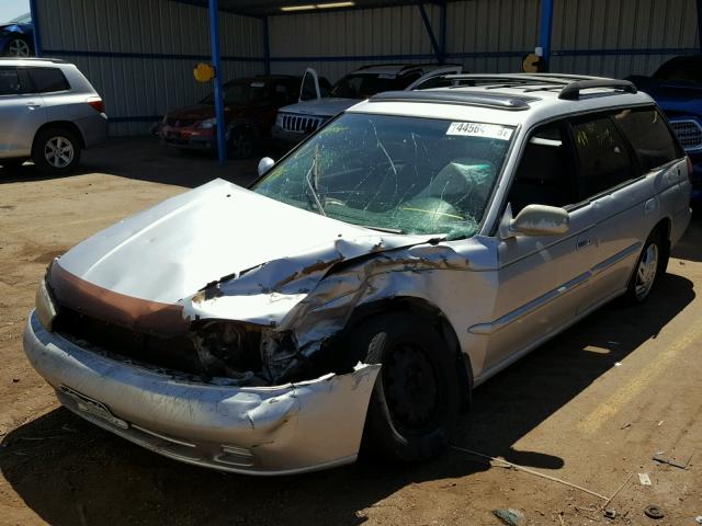 4S3BK6557S7335941 - 1995 SUBARU LEGACY LS SILVER photo 2