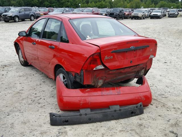 1FAFP34Z13W292670 - 2003 FORD FOCUS SE C RED photo 3