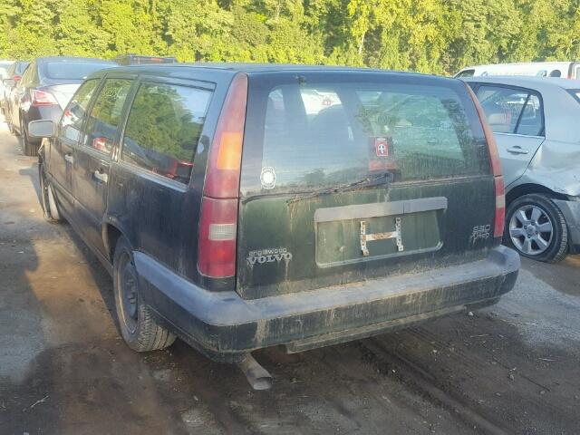 YV1LW5727T2177373 - 1996 VOLVO 850 绿色 照片 3