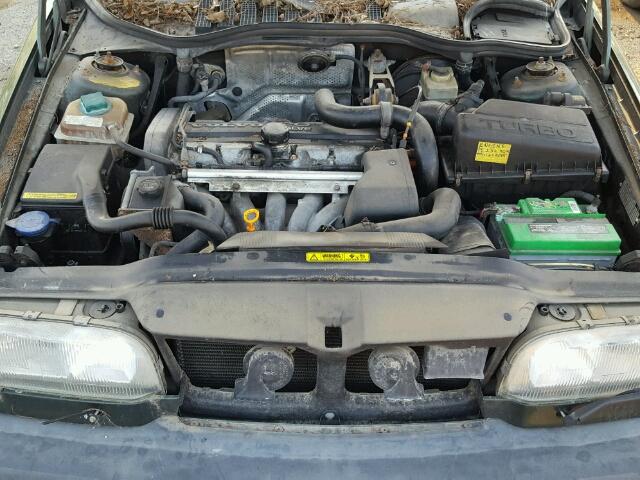 YV1LW5727T2177373 - 1996 VOLVO 850 GREEN photo 7