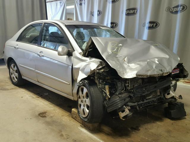 KNAFE121285568396 - 2008 KIA SPECTRA EX SILVER photo 1