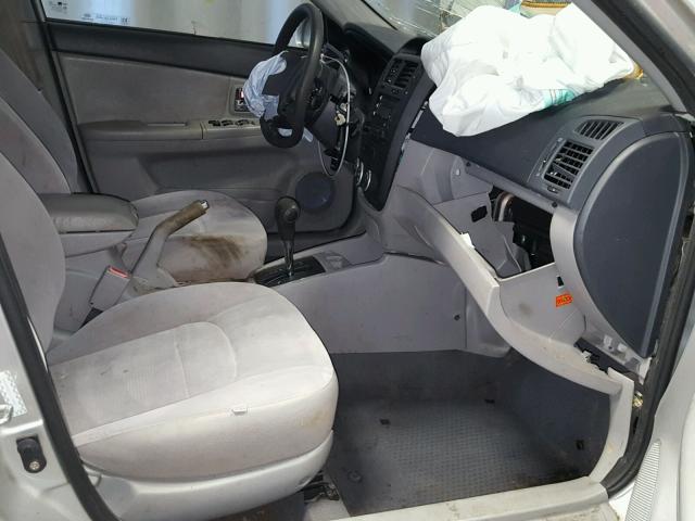 KNAFE121285568396 - 2008 KIA SPECTRA EX SILVER photo 5