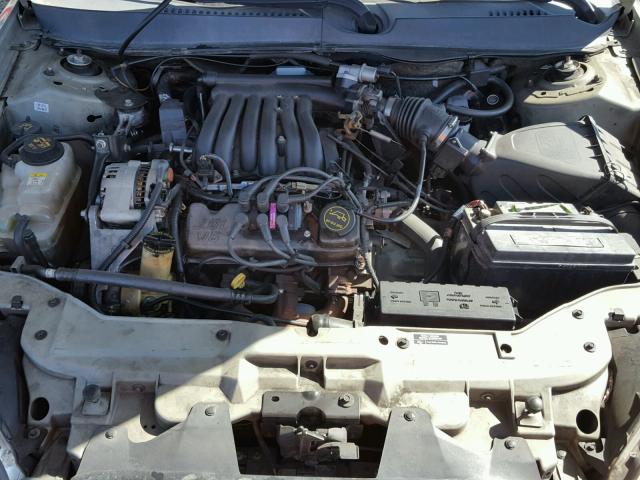 1FAFP52UX2A215262 - 2002 FORD TAURUS LX GRAY photo 7