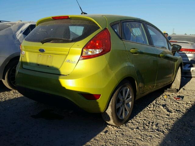 3FADP4EJ9CM115161 - 2012 FORD FIESTA GREEN photo 4