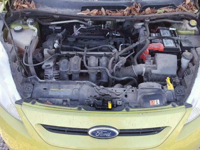 3FADP4EJ9CM115161 - 2012 FORD FIESTA GREEN photo 7