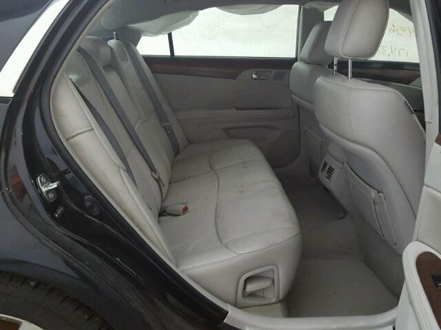 4T1BK3DB7BU404484 - 2011 TOYOTA AVALON BAS BLACK photo 6