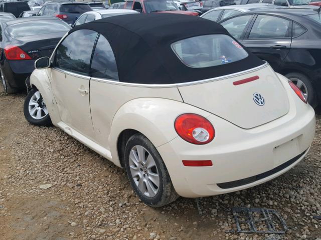3VWRF31Y69M408845 - 2009 VOLKSWAGEN NEW BEETLE Qəhvəyi foto 3