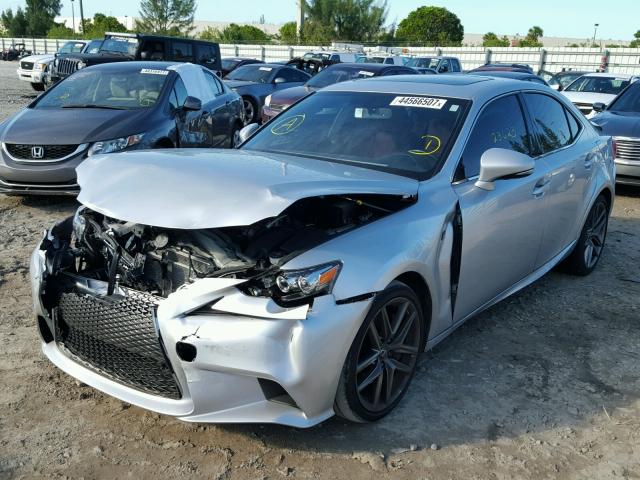 JTHBA1D21G5009566 - 2016 LEXUS IS 200T SILVER photo 2