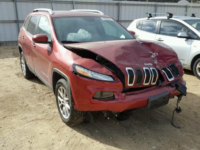 1C4PJLCB8GW149385 - 2016 JEEP CHEROKEE L RED photo 1