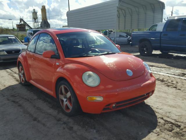 3VWCD21C12M428467 - 2002 VOLKSWAGEN NEW BEETLE 橙色 照片 1