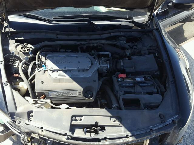 1HGCS22818A004765 - 2008 HONDA ACCORD EXL BLACK photo 7