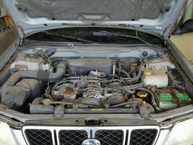 JF1SF65601G701773 - 2001 SUBARU FORESTER S 银色 照片 7