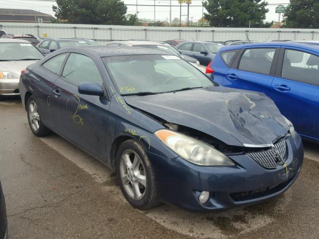 4T1CA30P74U021575 - 2004 TOYOTA CAMRY SOLA GREEN photo 1